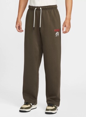 犇犇运动Nike/ 马年男子舒适加绒保暖篮球直筒长裤IQ3820-212