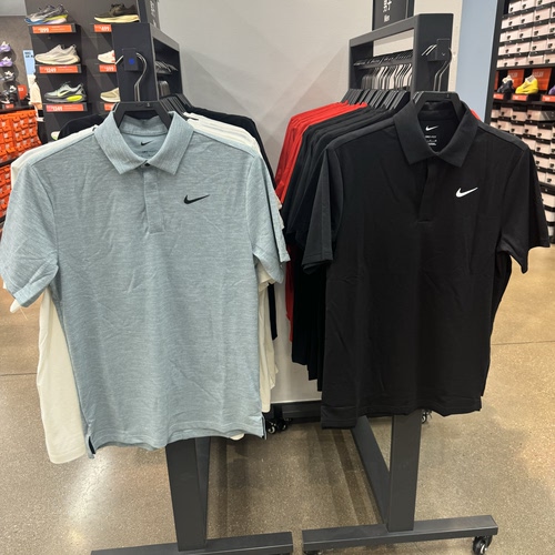 犇犇运动Nike/ 男子舒适休闲透气针织简约翻领POLO衫FZ7476-100