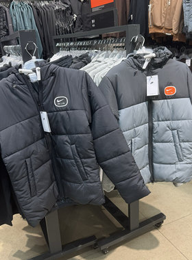 犇犇运动Nike/耐克 男子加厚棉服耐穿不易撕裂保暖夹克外套HM0198