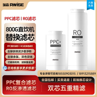 Rwise瑞森净水器家用大通量直饮机PPC复合滤芯RO反渗透滤芯替换
