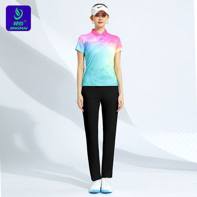 竞迈速干运动服套装女团体服队服
