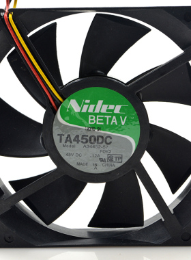 NIDEC A34452-57 48V 0.12A 12025 12CM 机箱 变频器 散热风扇