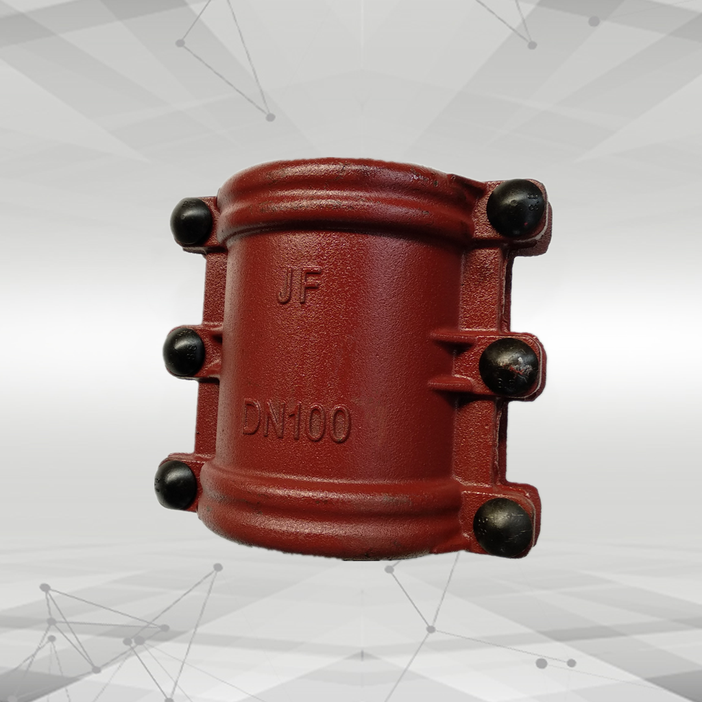 dn100铸铁哈夫节堵漏器快速接头200-300四寸适用外径114毫米管道