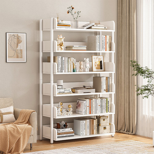 书架落地客厅多层简易学生置物架卧室收纳架展示架家用创意书柜子