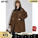 新款 风衣外套女2026春季 宽松显瘦小个子大衣 中长款 dfvc美拉德韩版