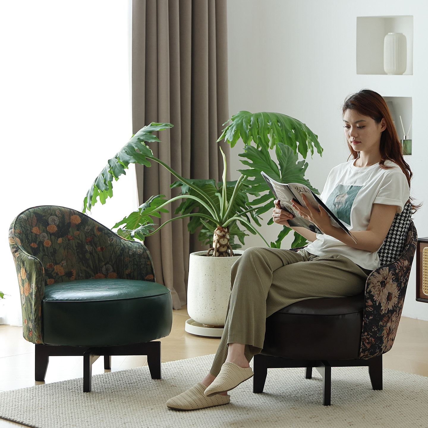 小凳子家用靠背矮凳可旋转凳客厅茶几板凳结实耐用坐凳椅子换鞋凳,住宅家具,矮凳,淘宝优惠券,粉丝福利购,淘宝优惠卷