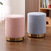 梳妆凳家用小凳子卧室化妆凳门口换鞋 客厅沙发凳网红创意圆凳矮凳