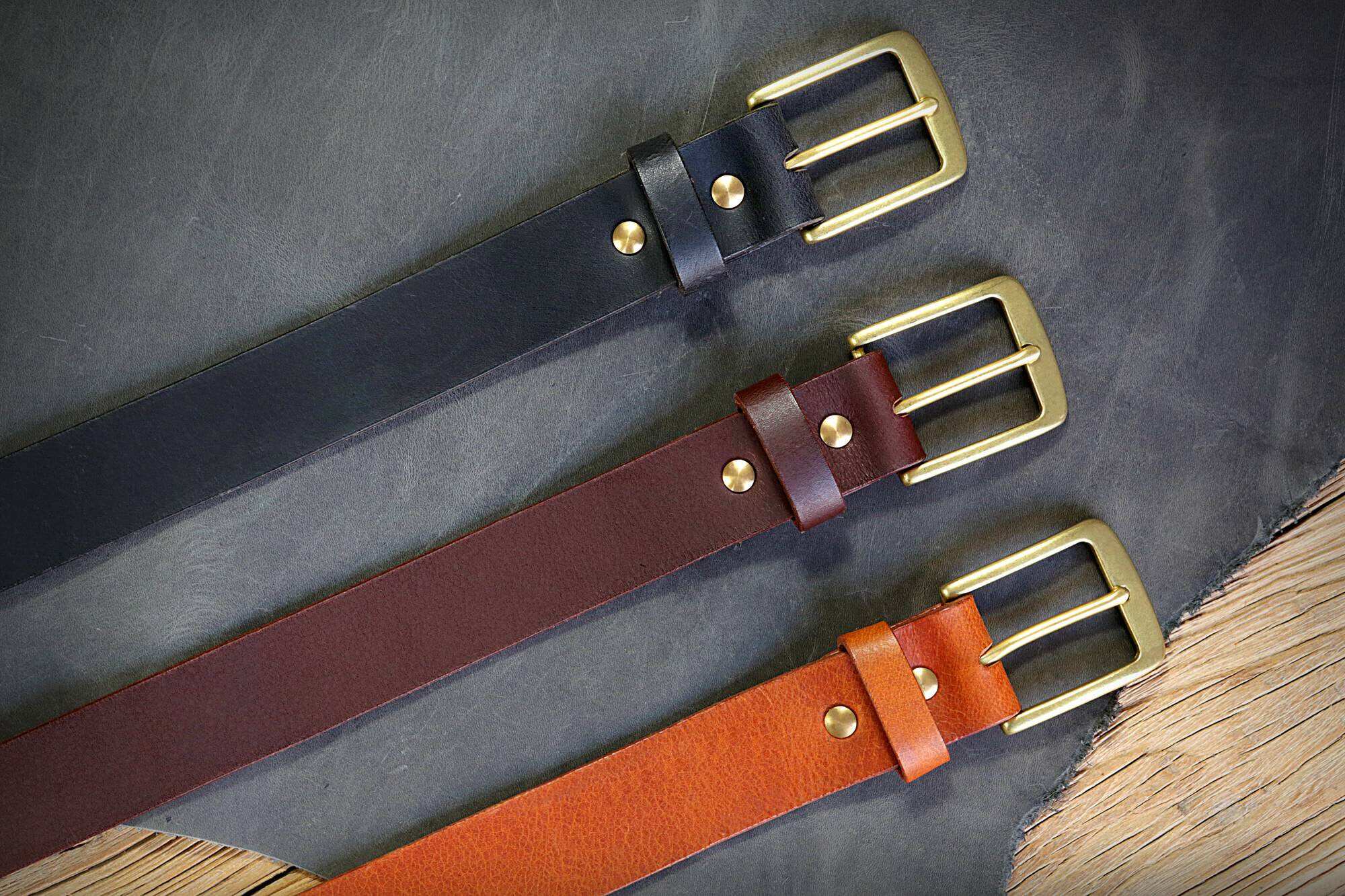 欧美款皮带纯手工真皮植鞣革黄棕深棕黑色牛仔复古男士大腰围MLBX