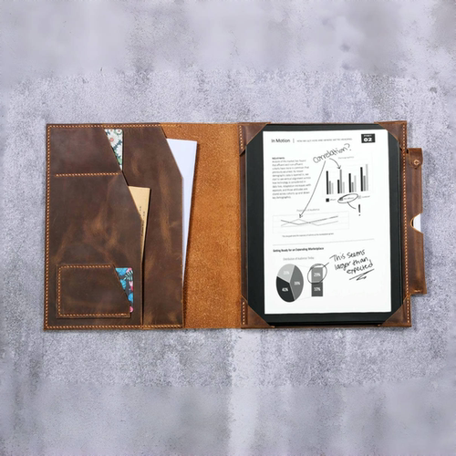 kindlescribe复古牛皮保护套