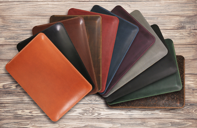 Surface手工植鞣革真皮皮套疯马