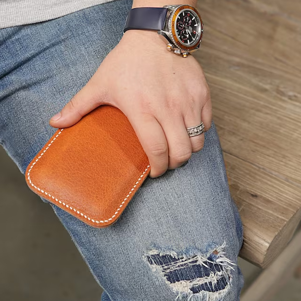 手缝植鞣手作苹果简约iPhone复古