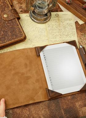 真皮复古牛皮Supernote  A5X A6X 2超级笔记保护壳V11-LSPA56XS