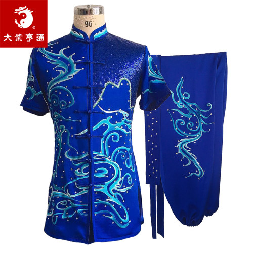 大业亨通武术表演服比赛训练皆可