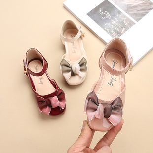 1到12岁11女孩子10夏季9小孩8女童包头凉鞋7夏天6女宝宝2公主皮鞋