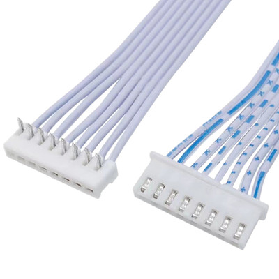 JC25排线XH5P弯针90度焊接连接线