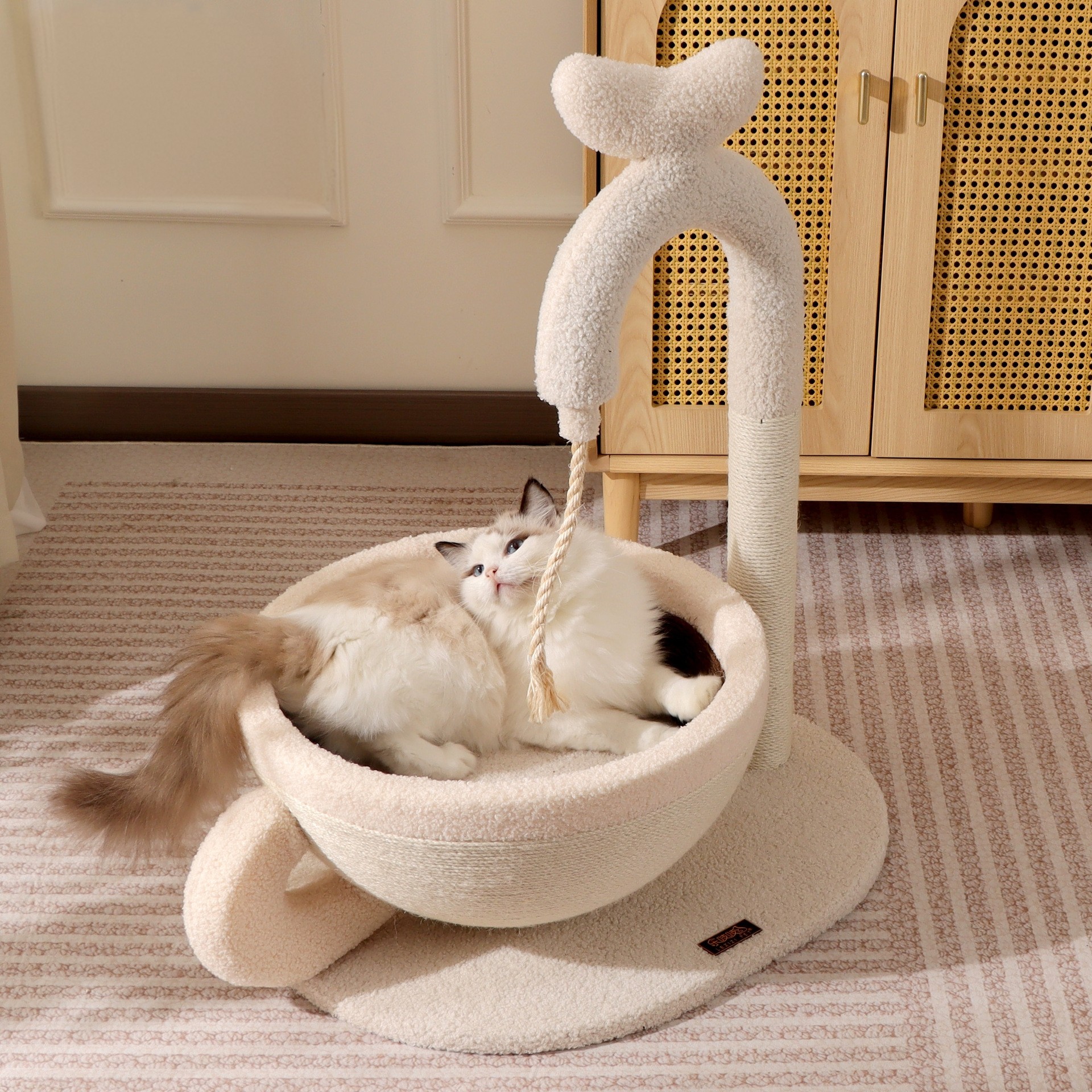 剑麻猫抓板猫窝一体加大号猫咪磨爪猫玩具猫抓盆立式自嗨猫咪用品,宠物/宠物食品及用品,猫抓板,淘宝优惠券,粉丝福利购,淘宝优惠卷