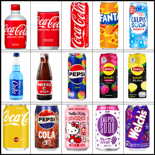 进口可口可乐碳酸饮料果味汽水