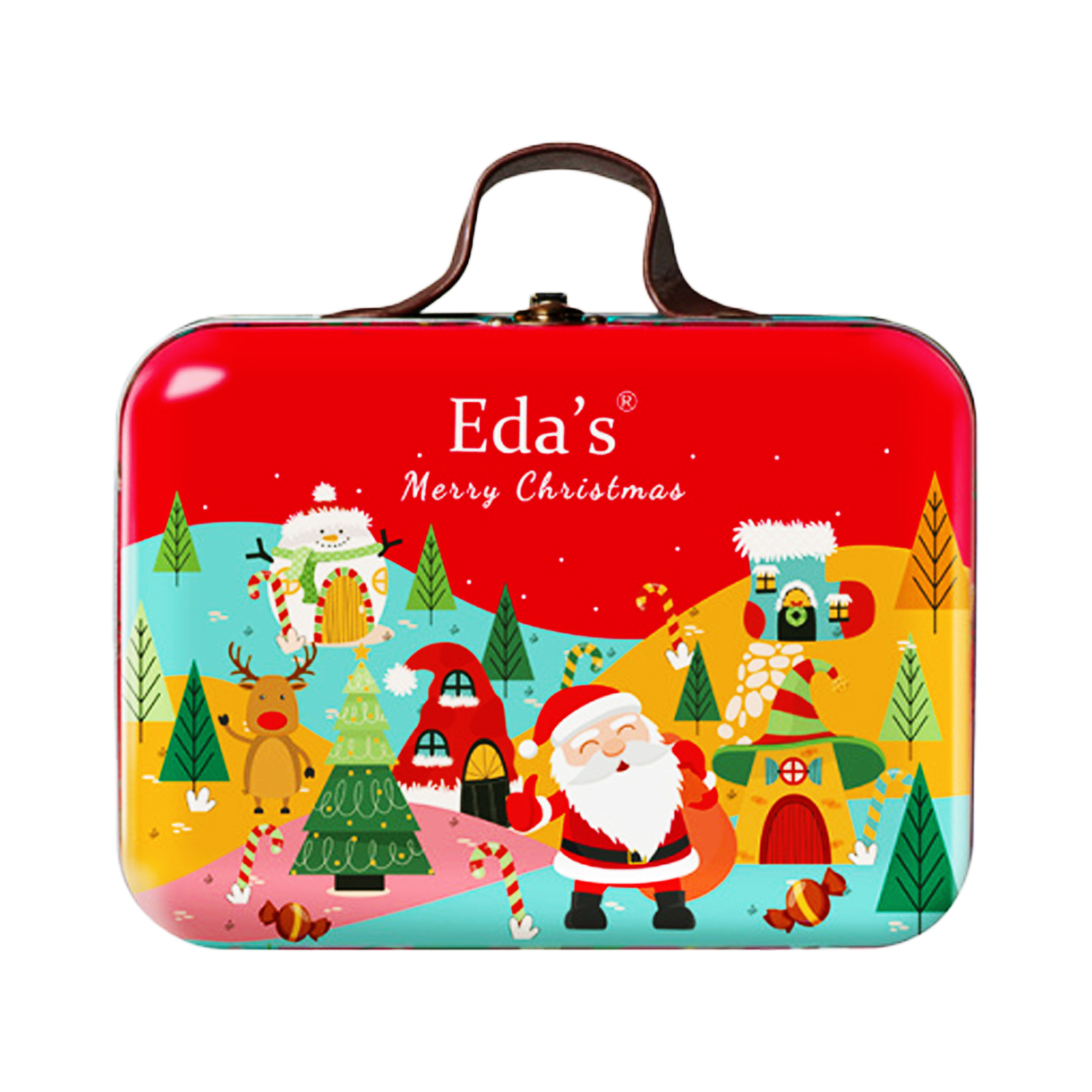 Eda's圣诞主题牛奶巧克力礼盒装