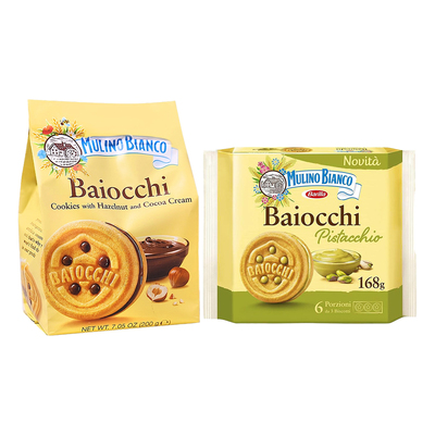 意大利百味来开心果酱曲奇饼干