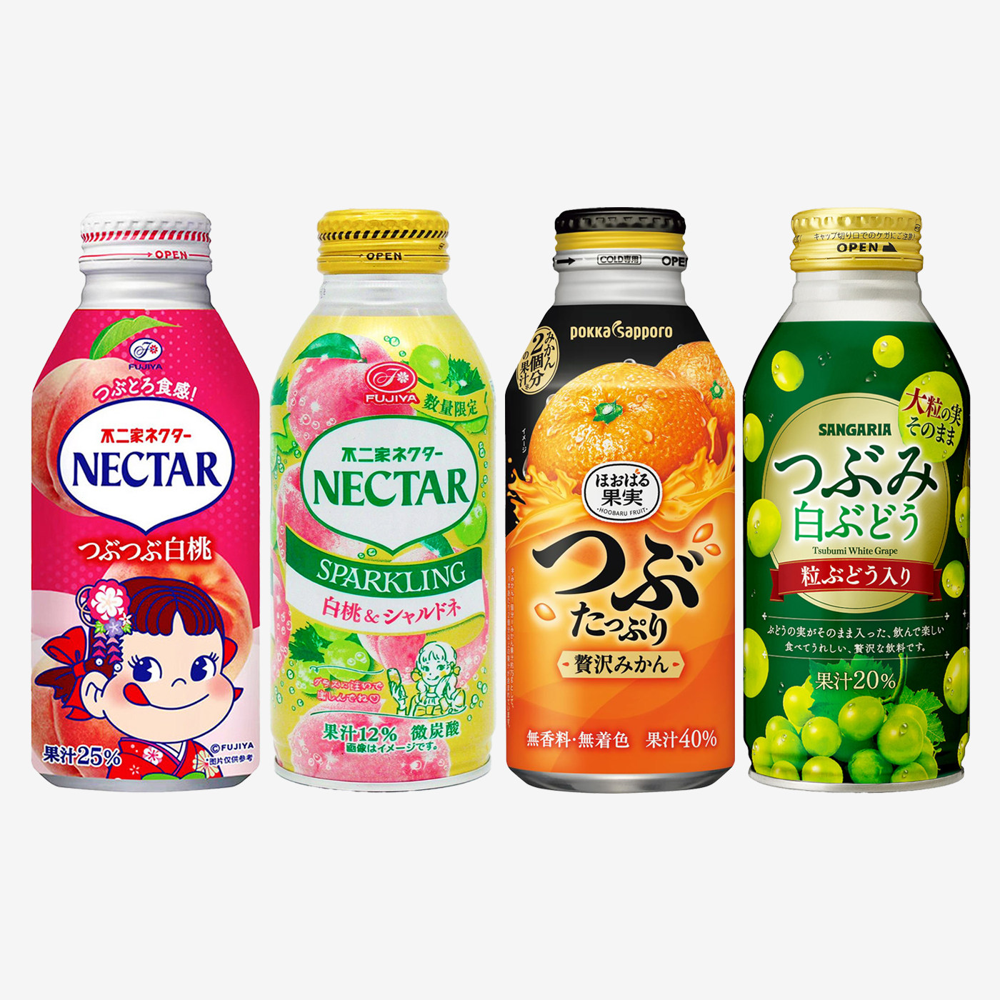 日本原装进口果汁饮料铝罐装