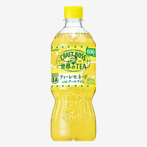 日本进口三得利柠檬青柠红茶