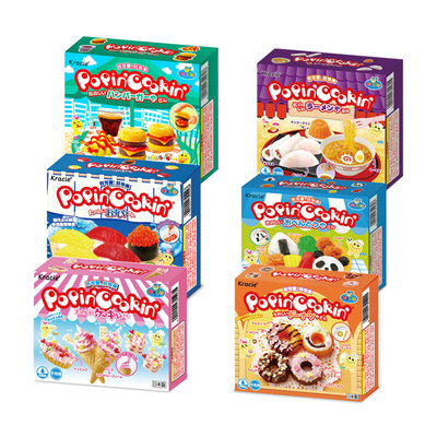 日本进口Kracie客乐谐甜甜圈造型手工糖食玩儿童diy创意糖果礼物