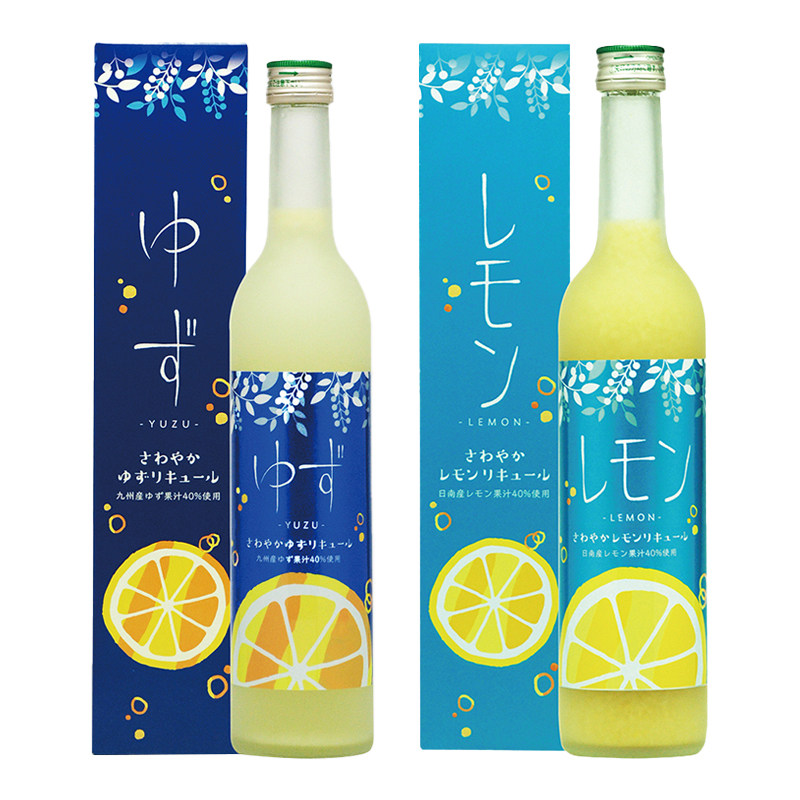日本进口井上果酒柚子酒柠檬酒