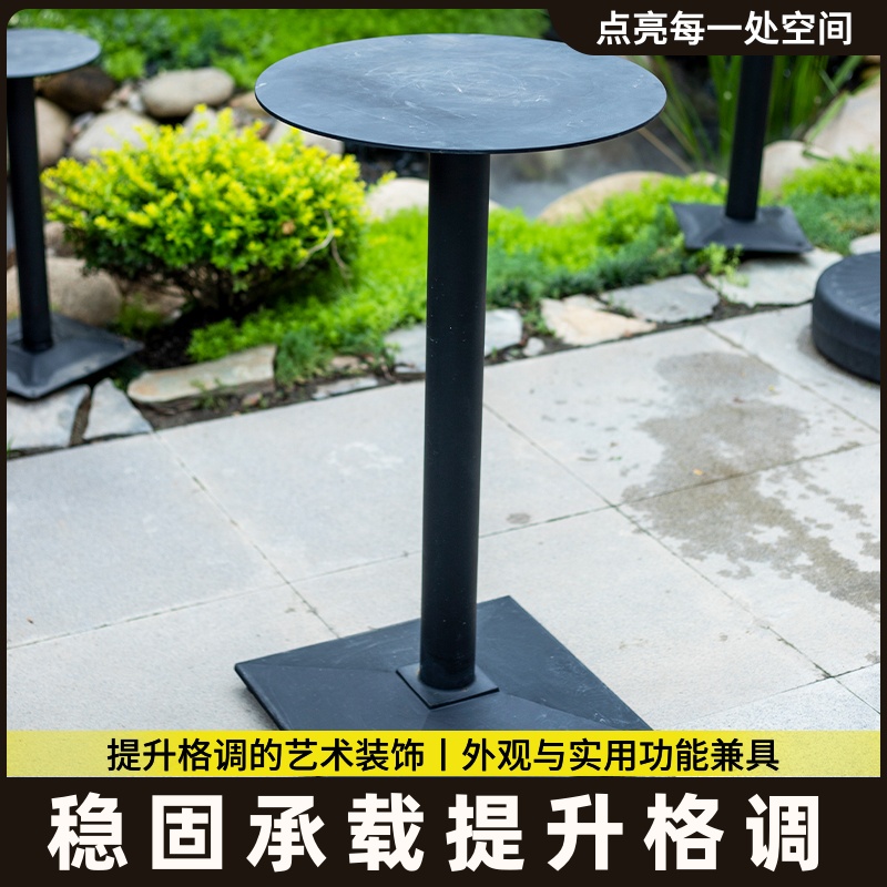 加强钢回纹花几中式古典盆景园林景观盆艺盆栽室内户外阳台花架子