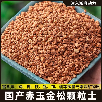 颗粒鹿沼土大包装多肉植物铺面配土赤玉土国产专用优质营养土通土