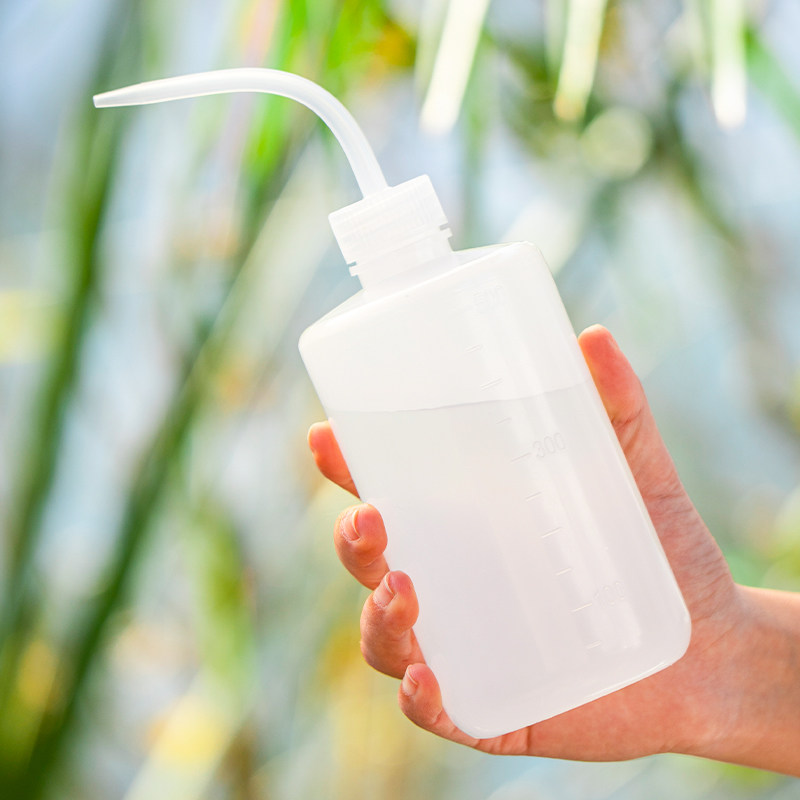 园艺喷壶湾嘴瓶多肉浇水壶盆栽灌根尖嘴湾嘴壶植物种植挤压式工具