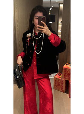 【N·COU】26春新款【花事了】新中式亮片刺绣盘扣外套DY79915