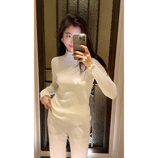 显瘦立体花朵钉珠羊毛针织衫 N.COU妮蔻25冬新款 设计感百搭修身