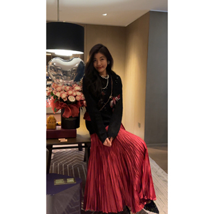 N.COU妮蔻25秋新款 气质高级感洋气精致立体定染亮片钉珠毛衣 时尚