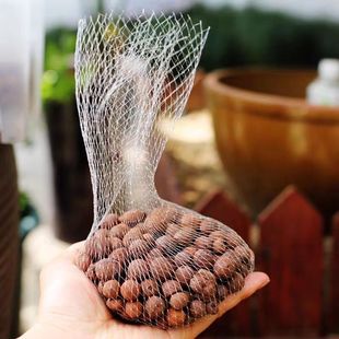 袋种网兜家用种花陶粒垫底编制疏水透气尼龙袋塑料多肉网袋子垫底