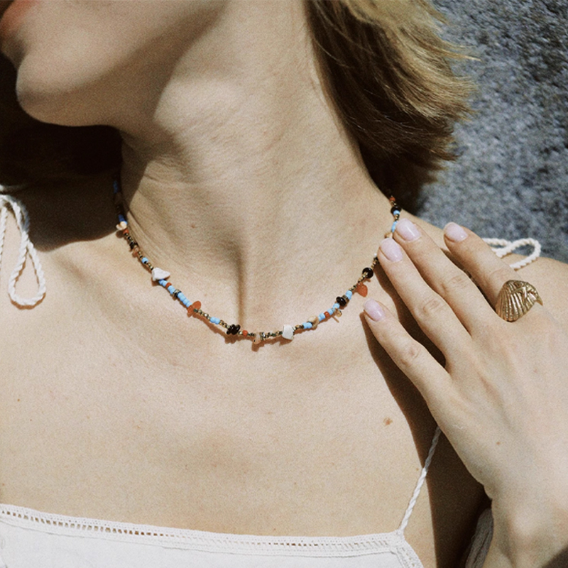 SorrentoHoliday手工串珠项链