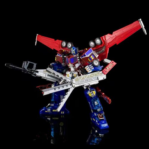 变形玩具 TR-02EX 星际司令官 围城动画赛博坦坠落彩透新版银河柱