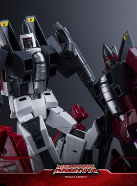 变形玩具 MakeToys MT RM-17喷气机 RM-16冲锋 三尖头小队MP比例