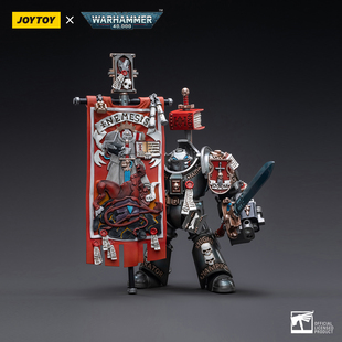 JOYTOY暗源战锤40K灰骑士终结者瑞迪斯-阿坎塔1/18成品可动兵人