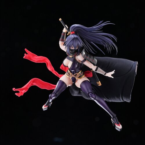 蜗之壳 RPG-EX-10 女忍者 裂风 1/12 成品可动人偶手办模型玩具