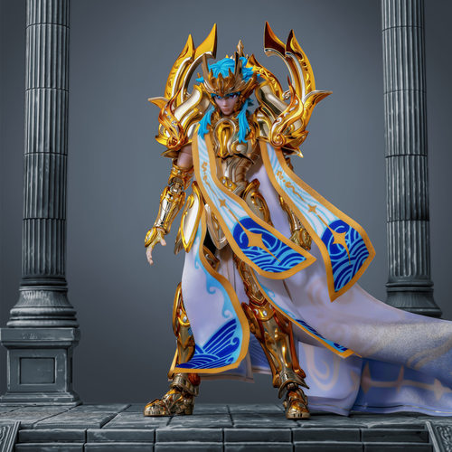 TOYPOINT 众星起源 水瓶座 星铸版 黄金圣衣盔甲可动手办模型玩具