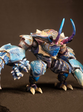 AK模玩工作室 怪奇生物图鉴鄱阳湖水怪 螃蟹国创机甲成品可动潮玩