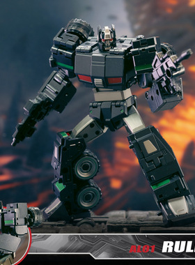 变形玩具 Mod fans 模fans小滚珠AL01H黑色版 罗乐乐成品可动模型