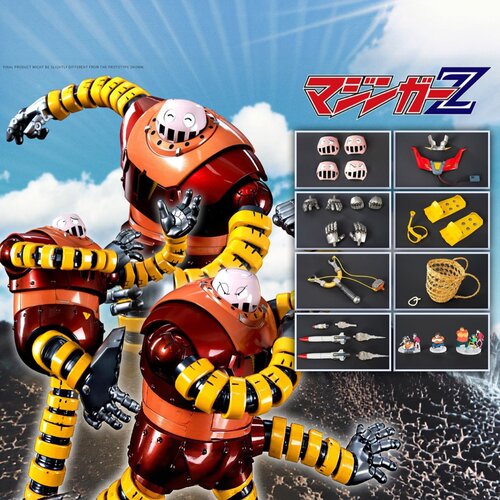 Blitzway 魔神 Z 经典原色波士机器人 BOSS 潮玩可动手办模型