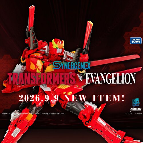 TAKARA 变形金刚 x 新世纪福音战士联名款 EVA 补天士 二号机