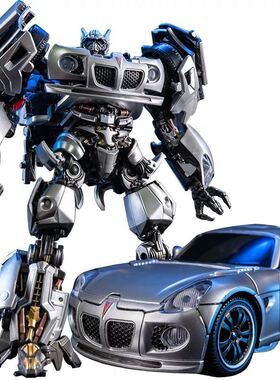 变形玩具奥意LS-18爵士跑车男孩玩具机器人合金成品机器人模型