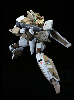 千值练 超时空要塞 VF-1A 变形战斗机 班 迪克逊 成品可动模型