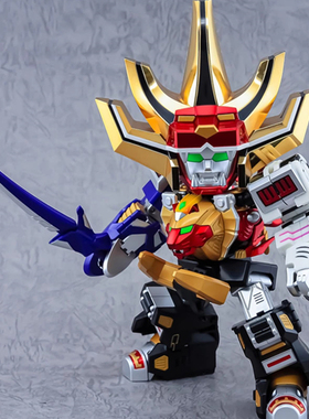 ACTION TOYS ES合金 百兽战队牙吠连者 牙吠王 机甲成品手办模型