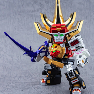 ACTION TOYS ES合金 百兽战队牙吠连者 牙吠王 机甲成品手办模型