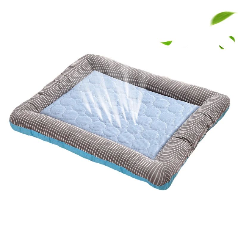 Dogs Summer Sleeping Bed Breathable Cooling Ice Silk Small M