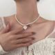 for Fashion Women Heart New Korean Peach Pendant Necklace